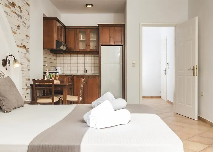 Summer Dream Ii Lägenhetshotell Agia Anna (Naxos)